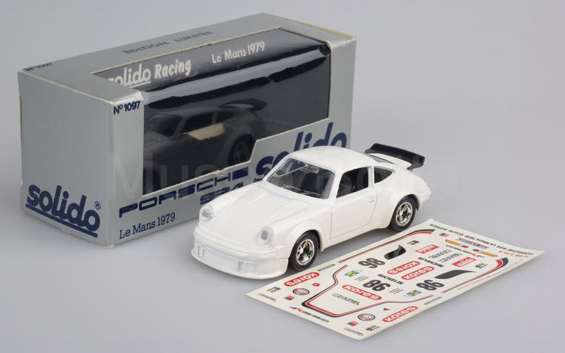 SOLIDO (1097) Porsche 934 Turbo "KORES" Le Mans 1979 bianco