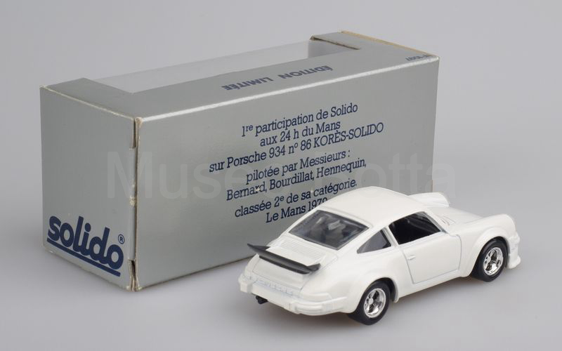 SOLIDO (1097) Porsche 934 Turbo "KORES" Le Mans 1979 bianco