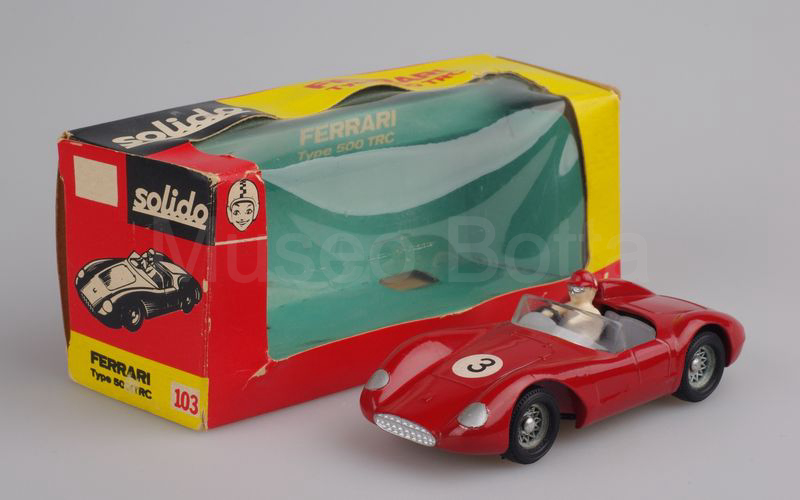 BROSOL-SOLIDO (103-2) Ferrari Type 500 Testa Rossa 1956-1957 rosso