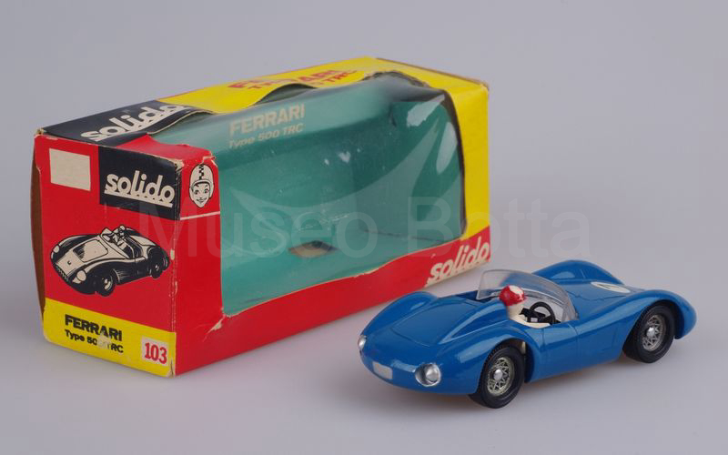 BROSOL-SOLIDO (103-1) Ferrari Type 500 Testa Rossa 1956-1957 blu