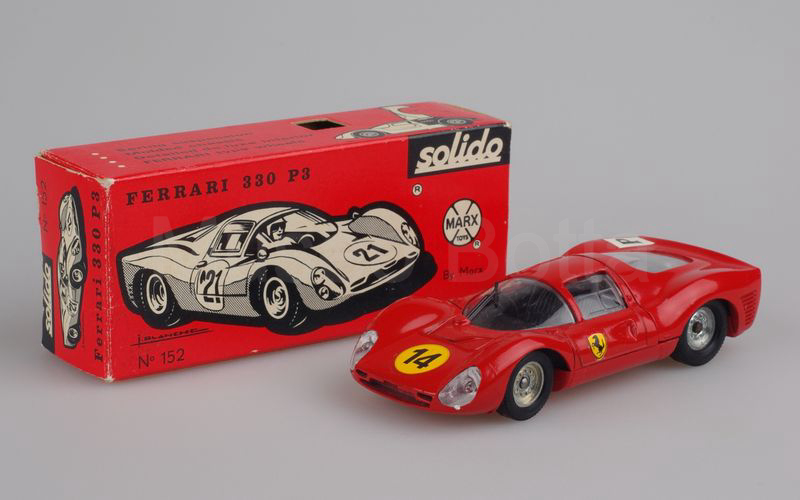 SOLIDO-MARX USA (152) Ferrari 330 P3 1966 rosso