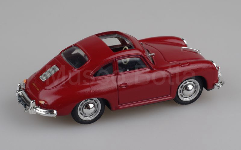 BRUMM (R121) Porsche 356 (T0) "Stuttgart" coupé tetto aperto 1954 bordeaux