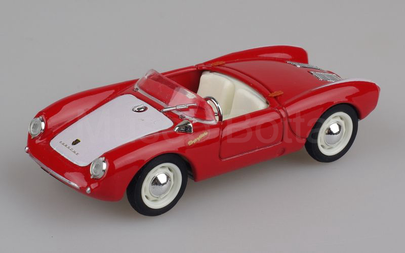 BRUMM (R233) Porsche 550 spyder stradale biposto 1954 rosso-bianco