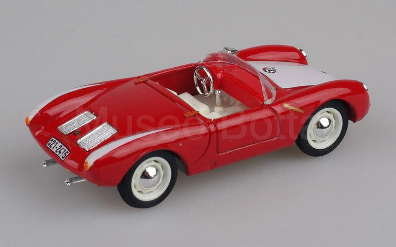 BRUMM (R233) Porsche 550 spyder stradale biposto 1954 rosso-bianco