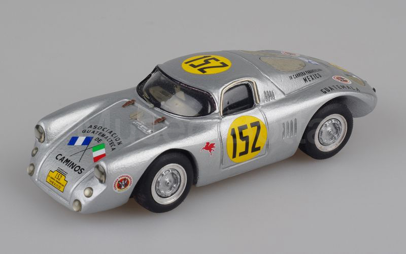 JOLLY MODELS (JL 072) Porsche 550 coupé Carrera Panamericana 1953 n° 152 argento