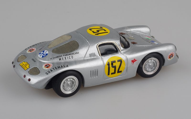 JOLLY MODELS (JL 072) Porsche 550 coupé Carrera Panamericana 1953 n° 152 argento