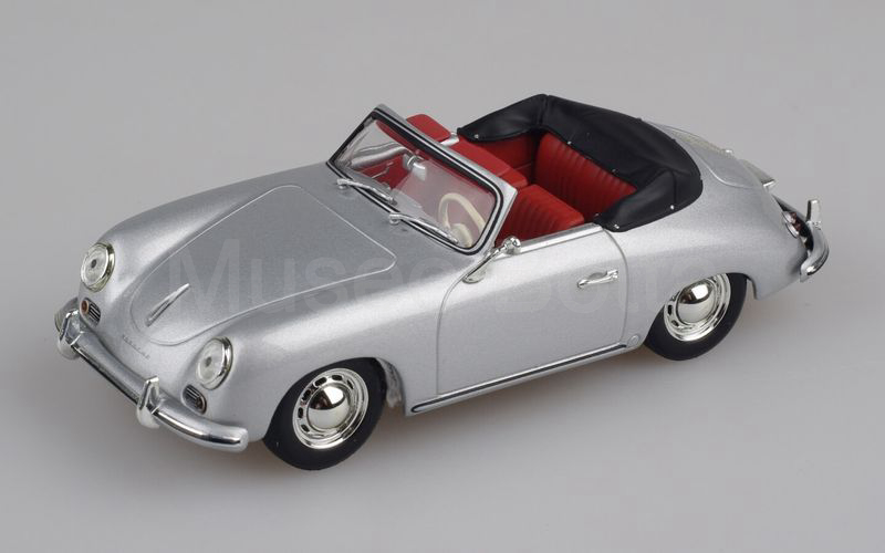 MINICHAMPS (400 065030) Porsche 356 (T0) “Stuttgart” cabriolet aperto 1954 argento