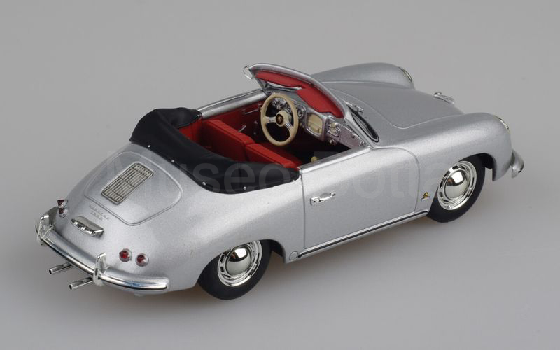 MINICHAMPS (400 065030) Porsche 356 (T0) “Stuttgart” cabriolet aperto 1954 argento