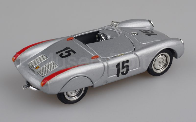 BRUMM (R327) Porsche 550 RS spyder AVUS 1955 n° 15 argento