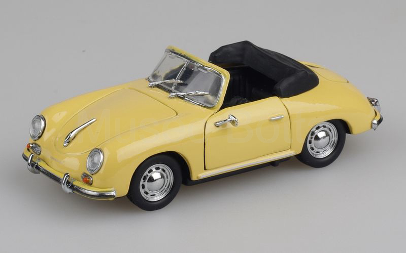 DETAIL CARS (225) Porsche 356 A (T1) cabriolet aperto 1957 giallo