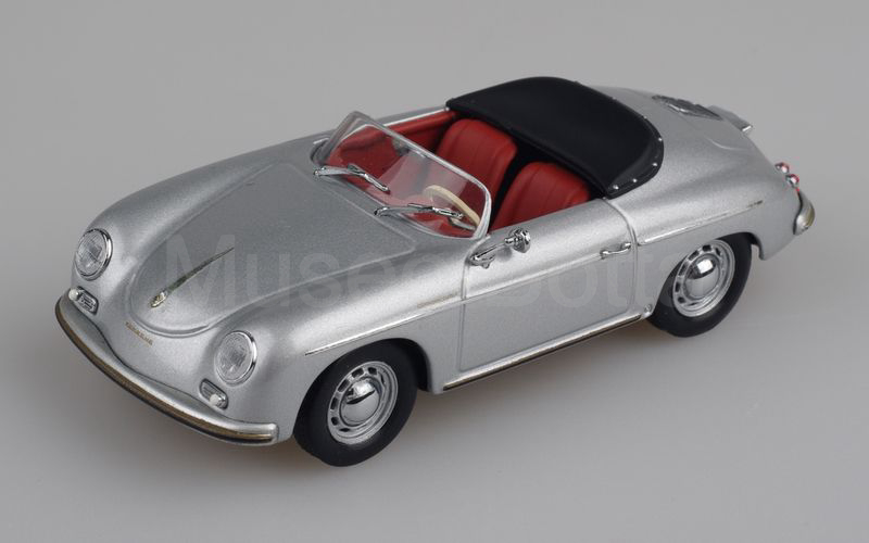 MINICHAMPS (WAP 020 022) Porsche 356 A (T1) 1600 Speedster aperto 1955 argento