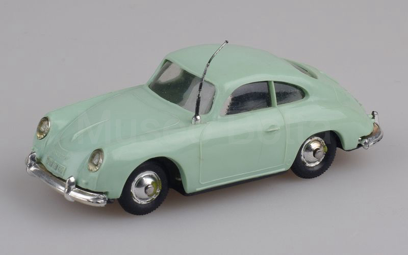 NOREV plastica (21) Porsche 356 A (T1) 1500 coupé 1956 verde chiarissimo