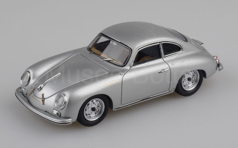 SPARK MODEL (S1356) Porsche 356 A (T1) 1500 GS Carrera 1956 argento