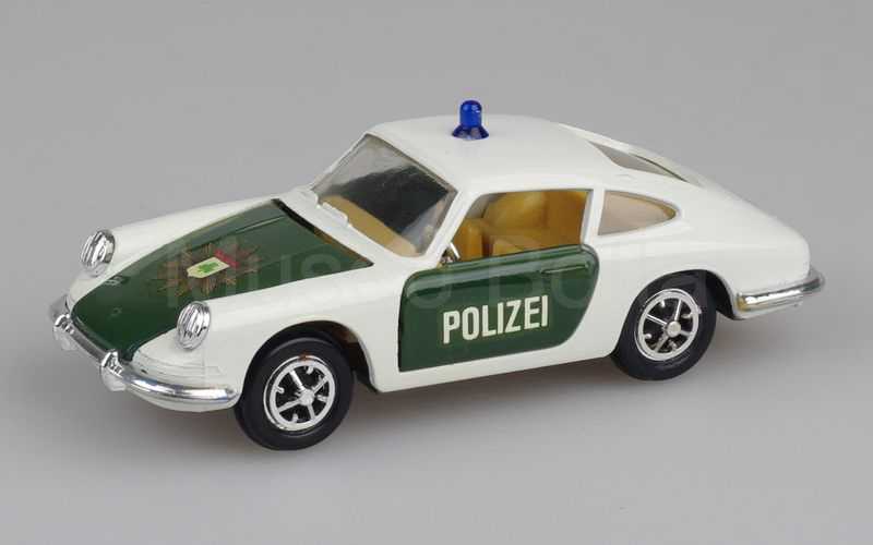 GAMA (9736) Porsche 911 S 2.0 coupé 1966 “POLIZEI” bianco-verde