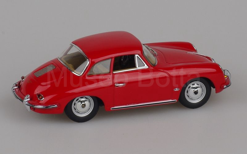 MINICHAMPS (400 064320) Porsche 356 B (T5) coupé hard top 1960 rosso