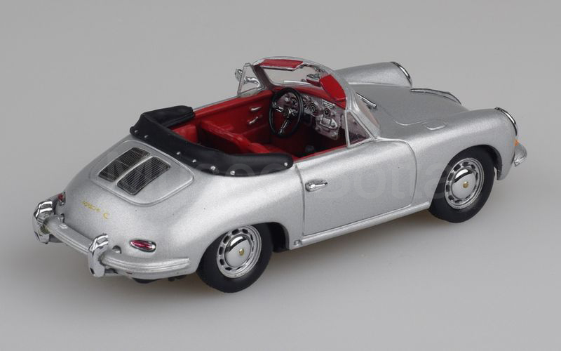 MINICHAMPS (430 062330) Porsche 356 C (T6) cabriolet 1963 argento