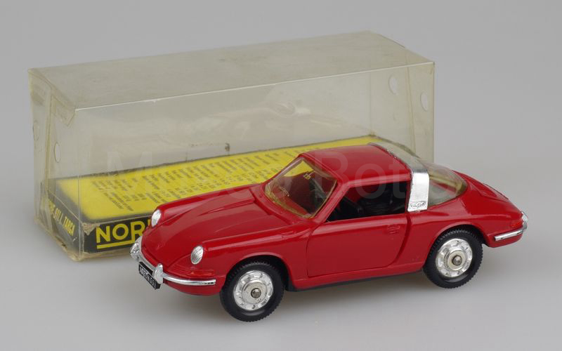 NOREV plastica (141) Porsche 911 L 2.0 Targa chiuso 1967 rosso