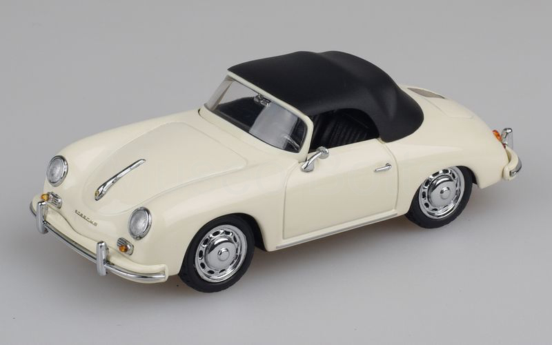 SCHUCO (02691) Porsche 356 A (T1) cabriolet chiuso 1957 panna