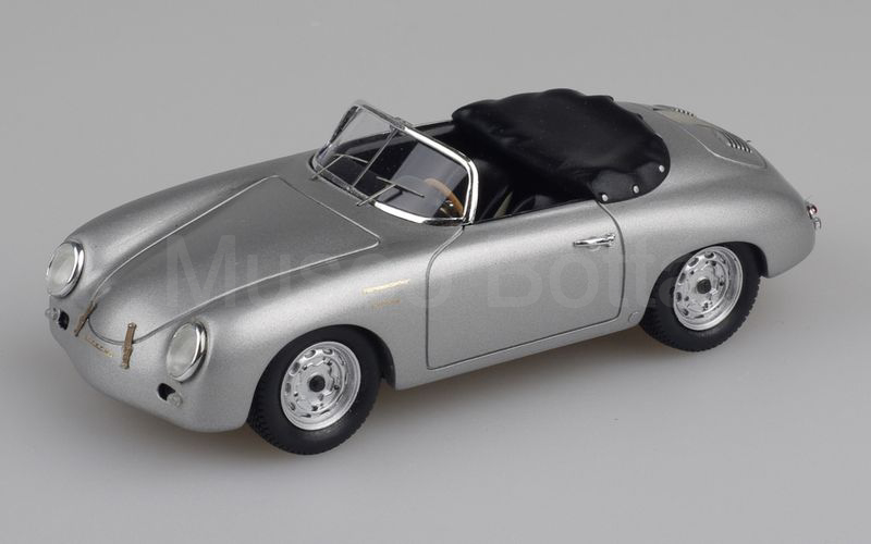 SPARK MODEL (S1355) Porsche 356 A 1600 GS Carrera GT Speedster 1959 argento