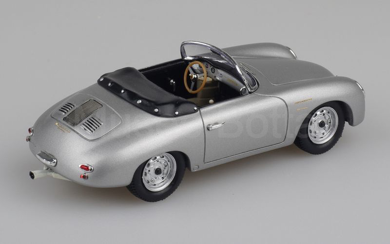 SPARK MODEL (S1355) Porsche 356 A 1600 GS Carrera GT Speedster 1959 argento