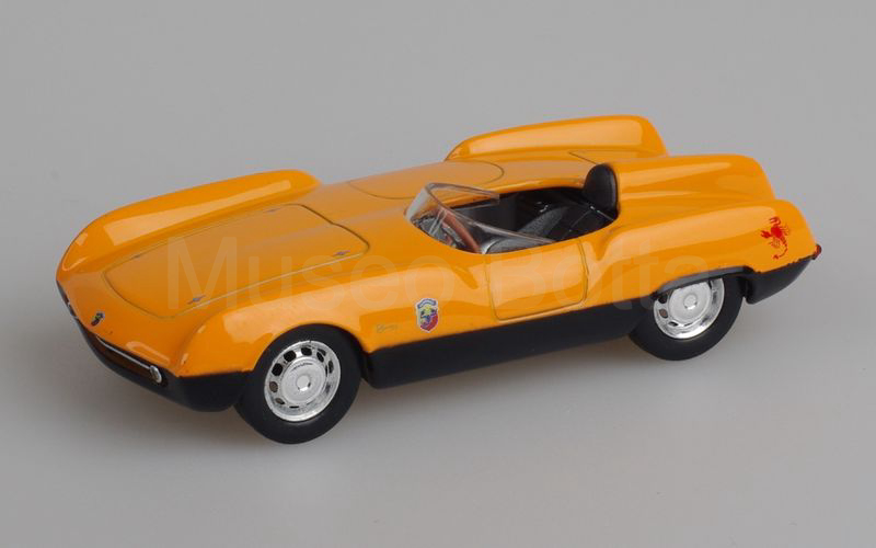 METRO per HACHETTE-ABARTH COLLECTION (vol. 21) Abarth 207 A Boano 1955 arancio-nero