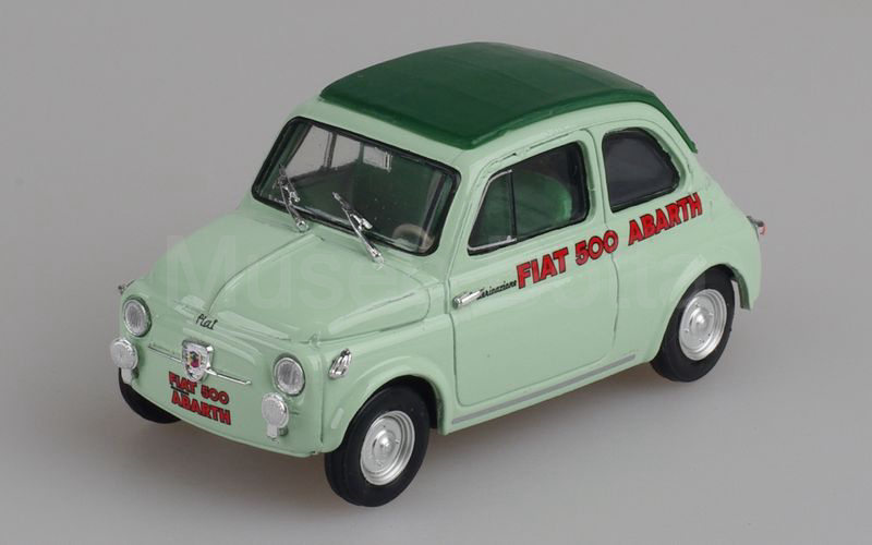 BRUMM (R363) Fiat Nuova 500 Abarth record Monza 1958 verde chiaro