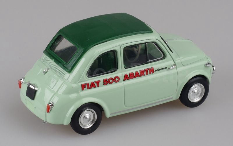 BRUMM (R363) Fiat Nuova 500 Abarth record Monza 1958 verde chiaro