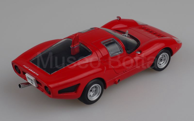 METRO per HACHETTE-ABARTH COLLECTION (vol. 64) Fiat Abarth OT 2000 Sport Coupè Tipo 139 1967 rosso