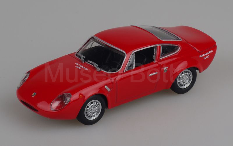 METRO per HACHETTE-ABARTH COLLECTION (vol. 1) Fiat Abarth 1000 Bialbero modello 1964 rosso