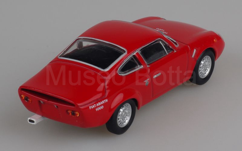 METRO per HACHETTE-ABARTH COLLECTION (vol. 1) Fiat Abarth 1000 Bialbero modello 1964 rosso