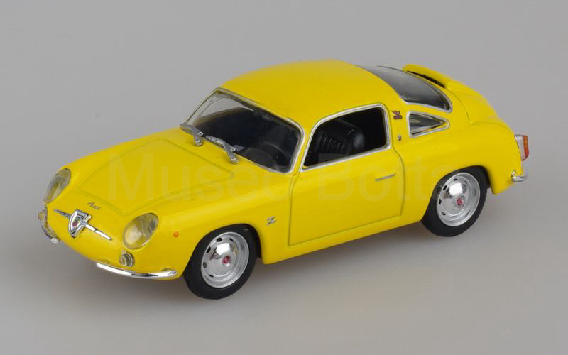 METRO per HACHETTE-ABARTH COLLECTION (vol. 6) Fiat Abarth 750 Record Monza 1958 giallo