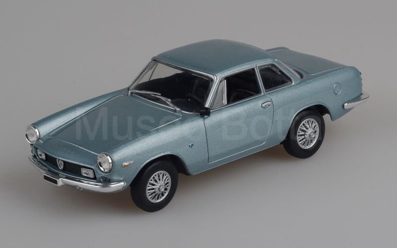 METRO per HACHETTE-ABARTH COLLECTION (vol. 8) Fiat Abarth 2400 coupé Allemano 1961 azzurro chiaro metallizzato