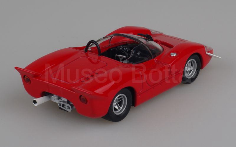 METRO per HACHETTE-ABARTH COLLECTION (vol. 10) Fiat Abarth 2000 Sport Spider tipo SE010 1969 rosso