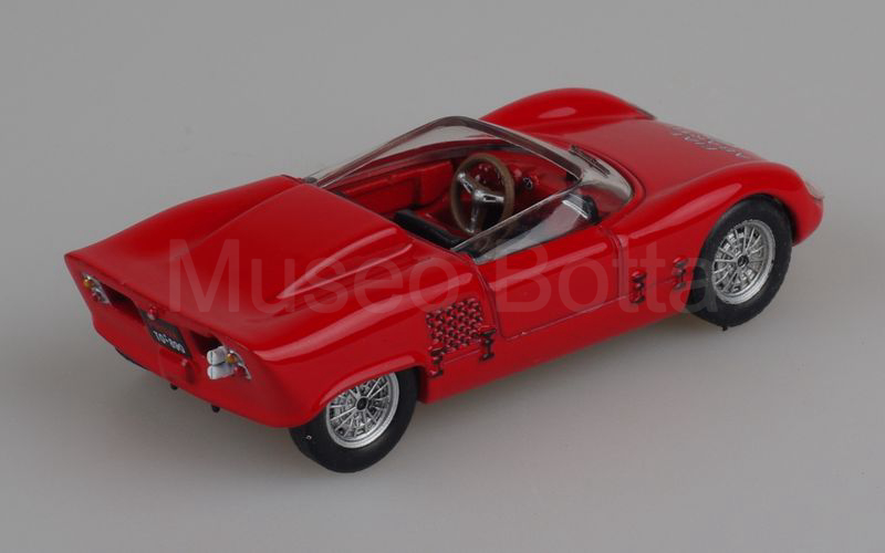 METRO per HACHETTE-ABARTH COLLECTION (vol. 13) Fiat Abarth 1000 Spider Sport 1963 rosso