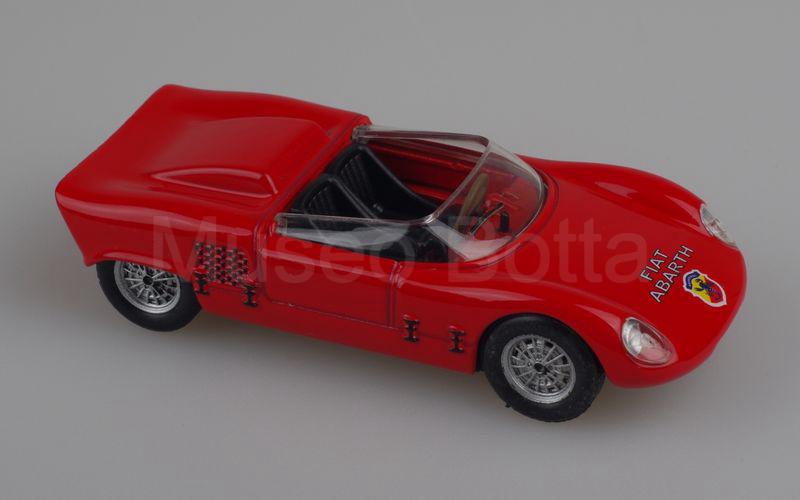 METRO per HACHETTE-ABARTH COLLECTION (vol. 13) Fiat Abarth 1000 Spider Sport 1963 rosso