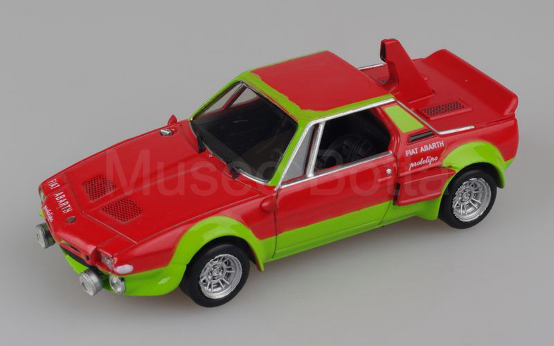 METRO per HACHETTE-ABARTH COLLECTION (vol. 14) Fiat Abarth X1-9 1800 Prototipo 1974 rosso-verde