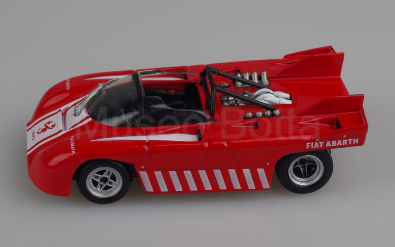 METRO per HACHETTE-ABARTH COLLECTION (vol. 16) Fiat Abarth 3000 Sport Monotipo SE022 1971 rosso