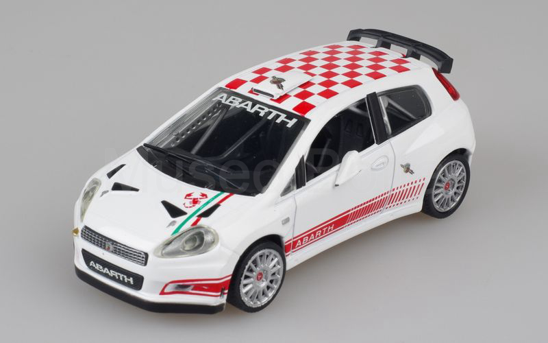 METRO per HACHETTE-ABARTH COLLECTION (vol. 18) Fiat Grande Punto S2000 2006 bianco-rosso