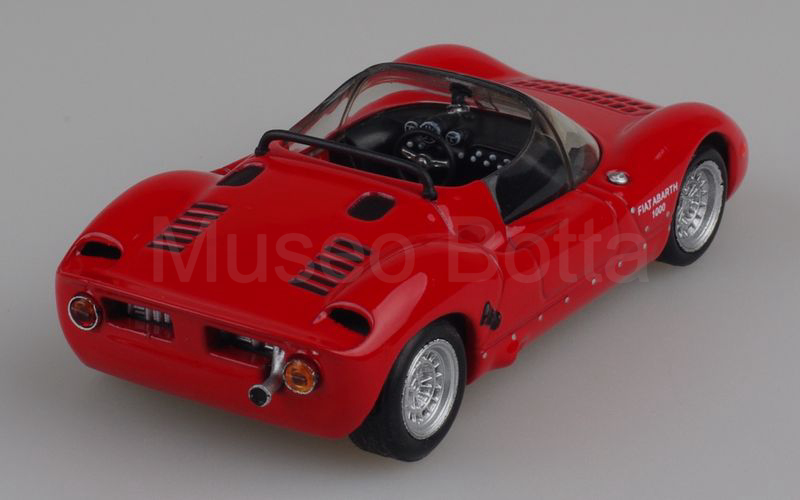 METRO per HACHETTE-ABARTH COLLECTION (vol. 19) Fiat Abarth 1000 SP (SE04) 1966 rosso