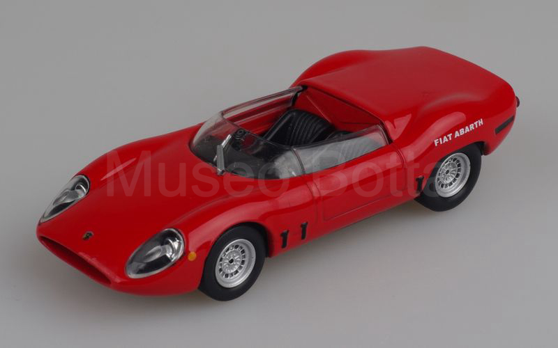 METRO per HACHETTE-ABARTH COLLECTION (vol. 26) Fiat Abarth OT 2000 Sport Spider 1965 rosso