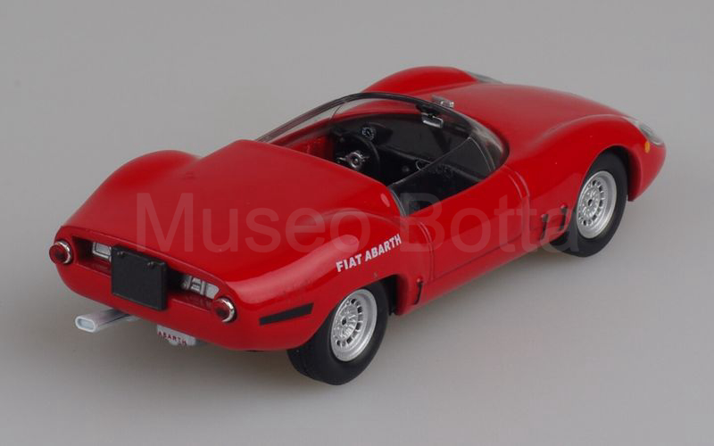 METRO per HACHETTE-ABARTH COLLECTION (vol. 26) Fiat Abarth OT 2000 Sport Spider 1965 rosso