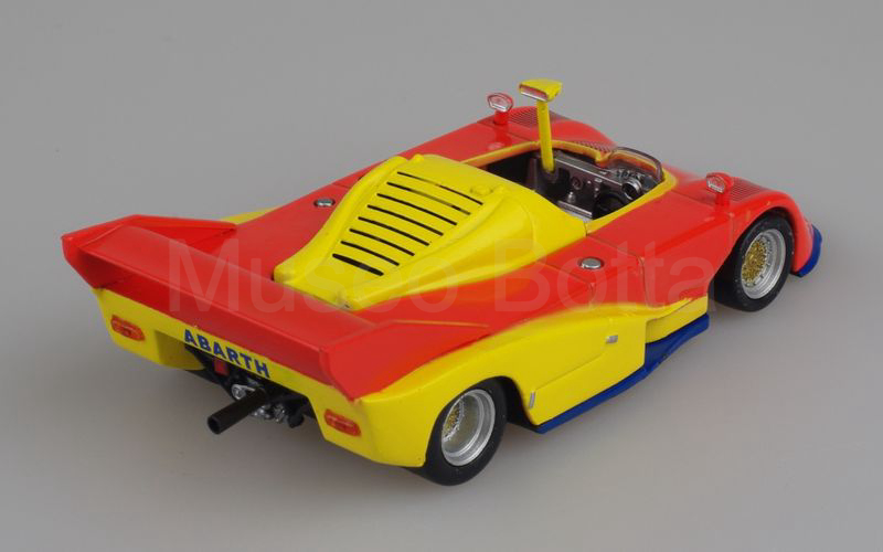 METRO per HACHETTE-ABARTH COLLECTION (vol. 36) Fiat Abarth Sport tipo SE027 1974 giallo-rosso-blu