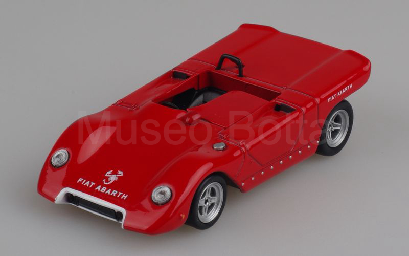 METRO per HACHETTE-ABARTH COLLECTION (vol. 37) Fiat Abarth 1000 Biposto Corsa tipo SE018 1970 rosso