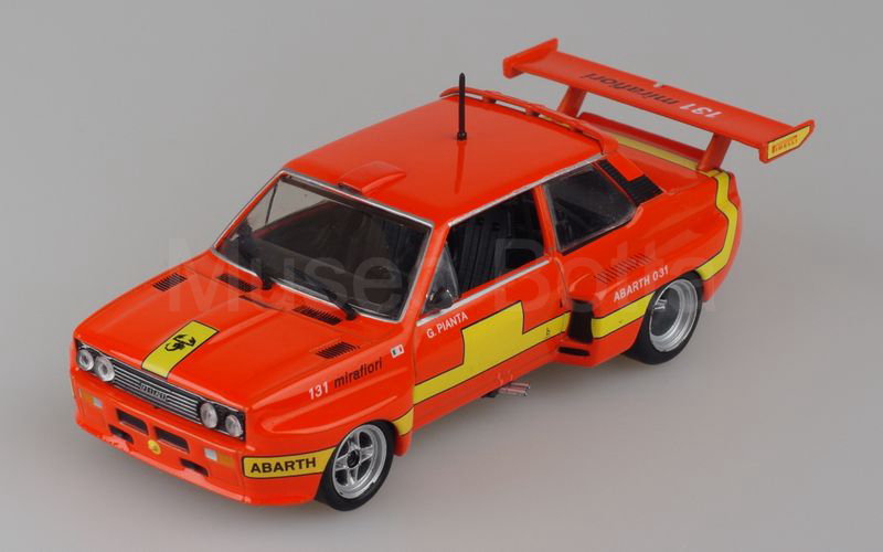 METRO per HACHETTE-ABARTH COLLECTION (vol. 39) Fiat Abarth 031 1975 arancio-giallo