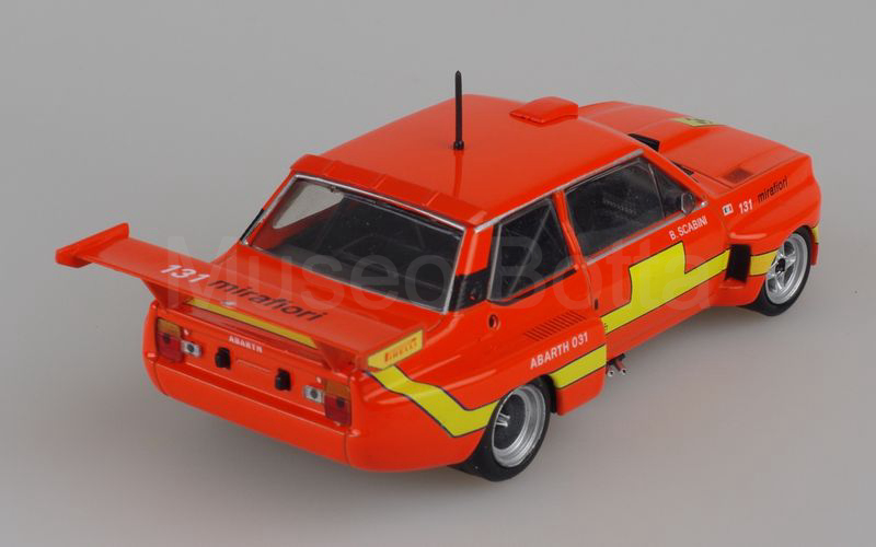 METRO per HACHETTE-ABARTH COLLECTION (vol. 39) Fiat Abarth 031 1975 arancio-giallo