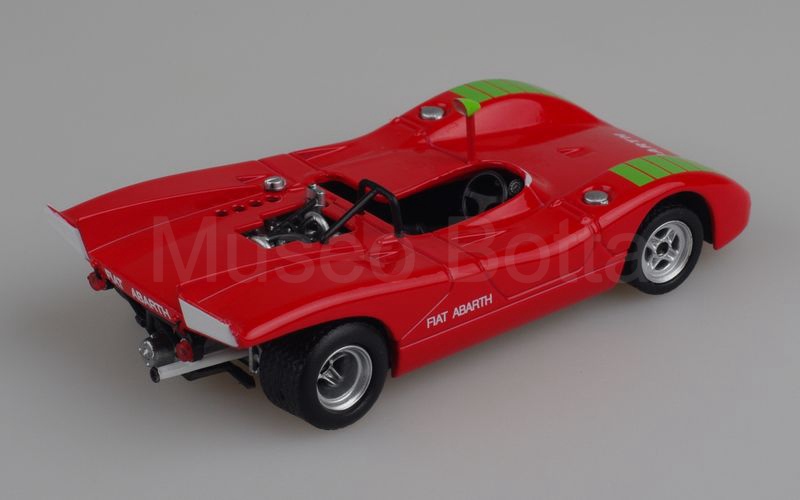 METRO per HACHETTE-ABARTH COLLECTION (vol. 41) Fiat Abarth 2000 Sport Spider (SE019) 1970 rosso