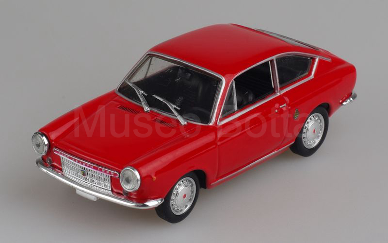 METRO per HACHETTE-ABARTH COLLECTION (vol. 45) Fiat Abarth OTS 1000 coupé 1966 rosso