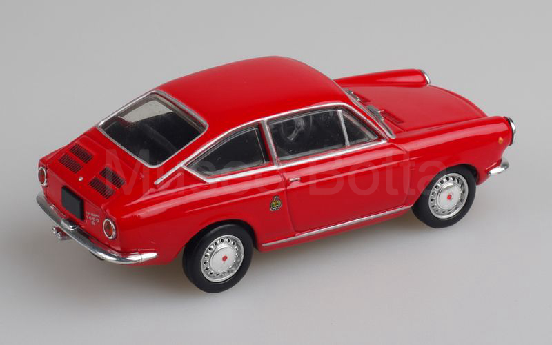 METRO per HACHETTE-ABARTH COLLECTION (vol. 45) Fiat Abarth OTS 1000 coupé 1966 rosso