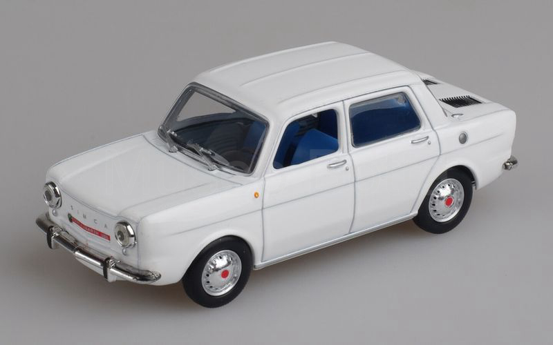 METRO per HACHETTE-ABARTH COLLECTION (vol. 49) Simca Abarth 1150 1963 bianco