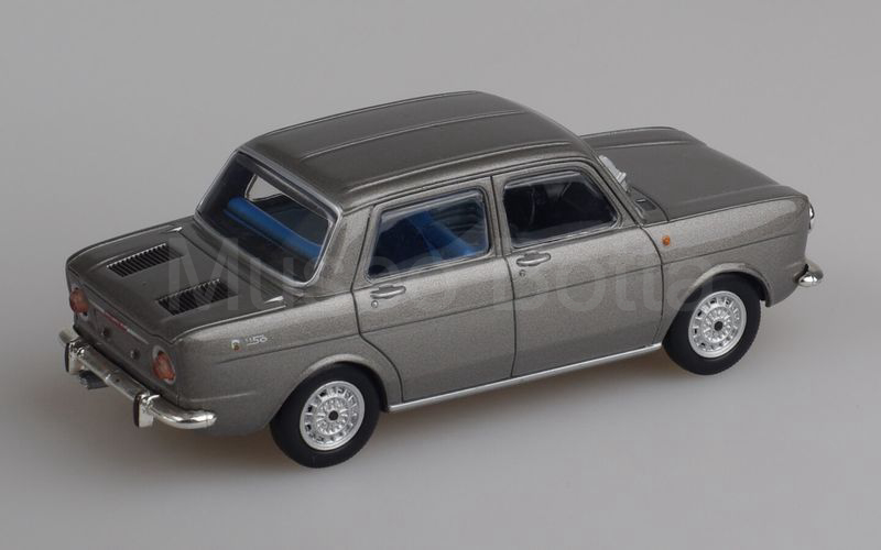 METRO per HACHETTE-ABARTH COLLECTION (vol. 57) Simca Abarth 1150 SS-Corsa 1963 grigio metallizzato